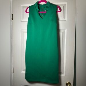 Calvin Klein Vibrant Green Midi Dress